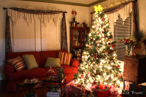 Sparkling Christmas tree