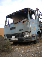 Rusty truck Fiat