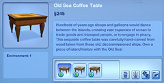 Old Sea Coffee Table