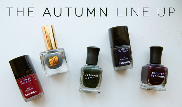 The Autumn Line Up: Nails