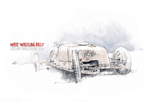 White Steamer - 'Whistling Billy' by Stefan Marjoram