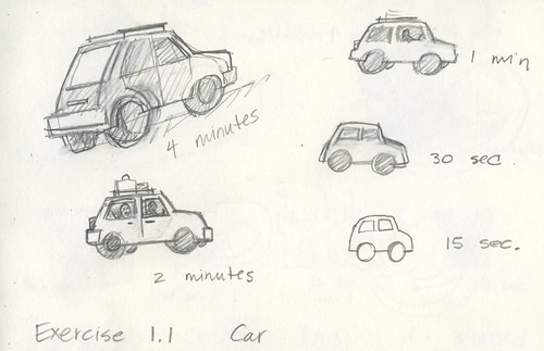 Exercise 1.1 Car by Bricoleur's Daughter