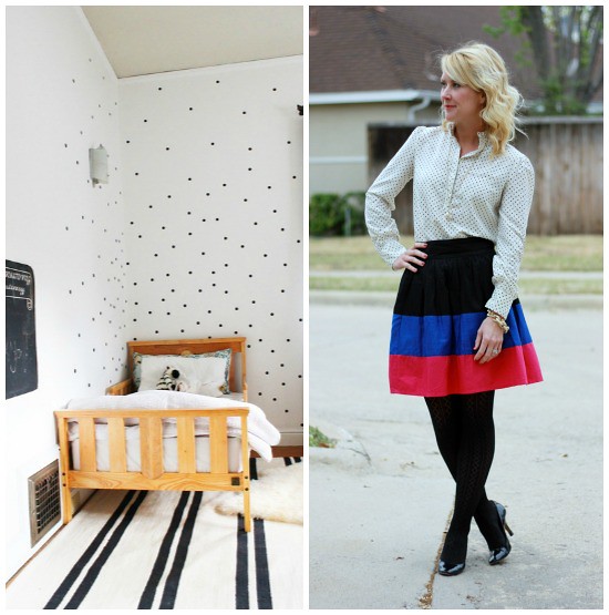 Hi Sugarplum | Outfit Inspiration: Spots & Stripes