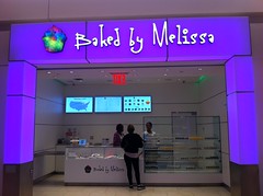 Baked by Melissa mini cupcakes now selling at JFK airport by Rachel from Cupcakes Take the Cake