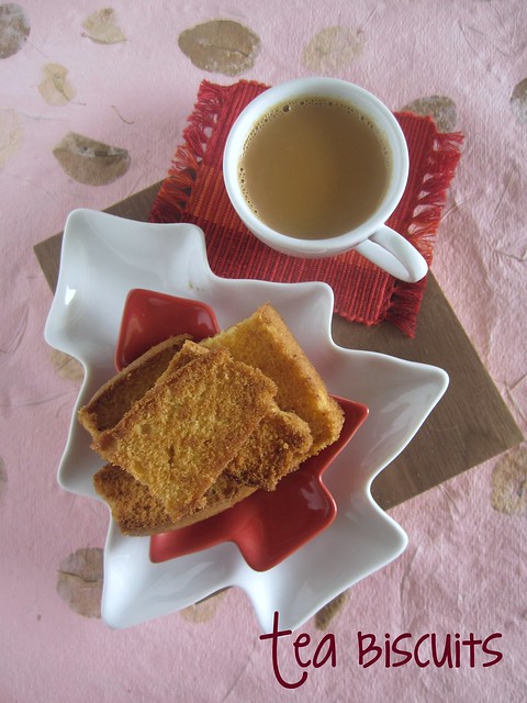 Indian Style Tea Biscuits