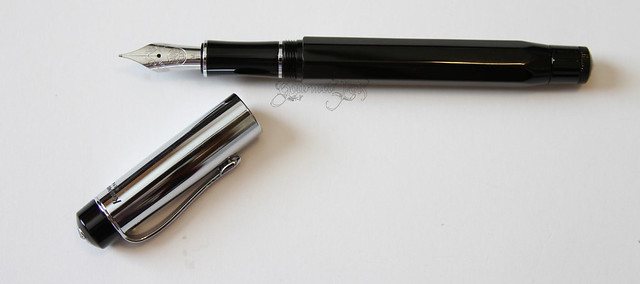 Kaweco Elite Fountain Pen - Medium Writing Sample Uncapped