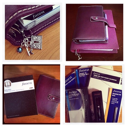 #fmsphotoaday February 10 - I am... currently rather obsessed with my Filofamily! #filofax #planner