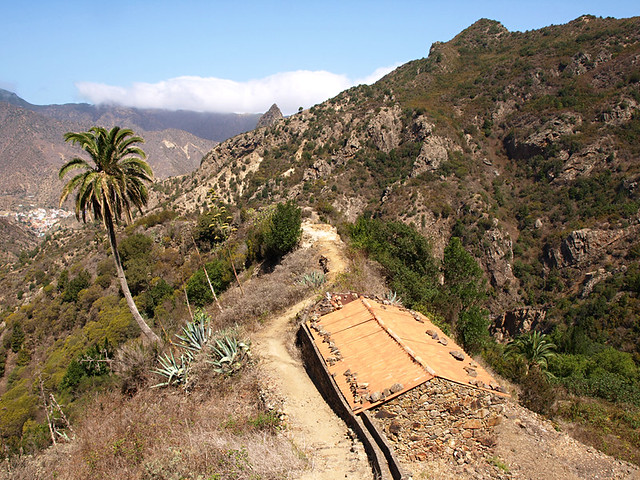 On the trail, Vallehermoso, La Gomera