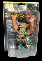 Autographed HAO Japanese Wrestling Figures