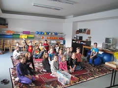 Fotogalerie na Flickru - Čtvrťáci ze ZŠ Kotlářské na exkurzi v brněnském TyfloCentru, 15. 4. 2013