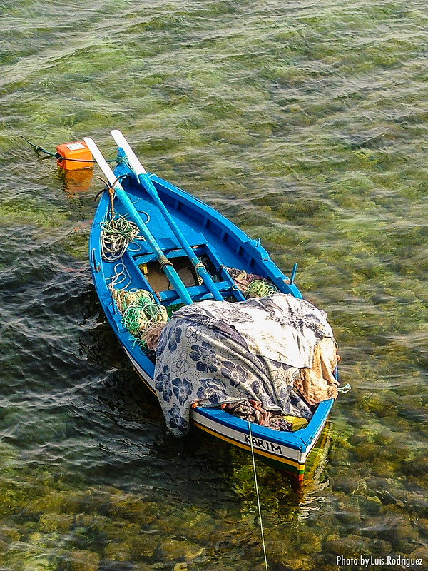 Barca de pescador en Mahdia
