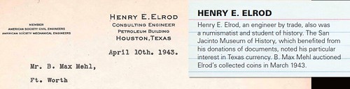 Henry Elrod letterhead