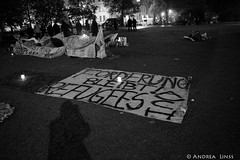 Hungerstreik der Refugees vom Oranienplatz...