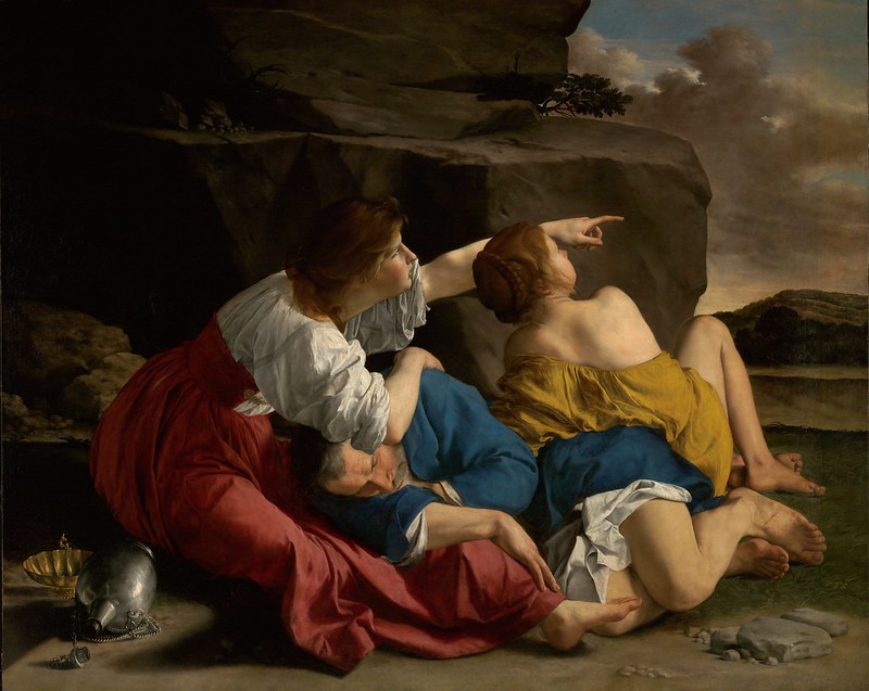 Orazio Gentileschi - Lot and His Daughters (c.1622)
