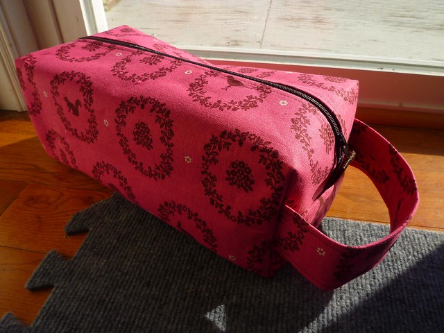 Misocraftyknits Pink Ornament Bag