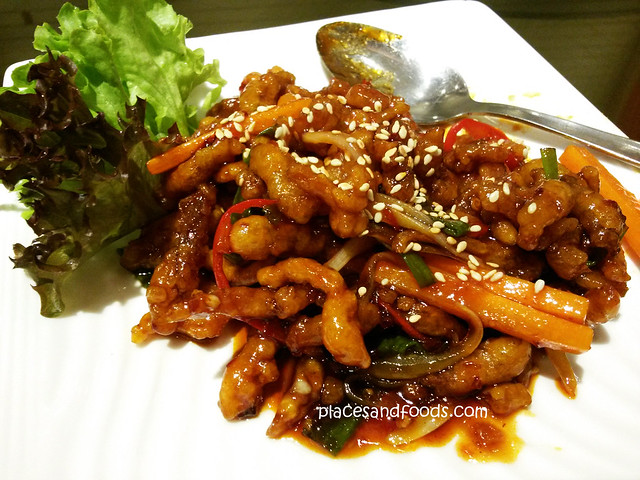 village roast duck shredded beef with spicy