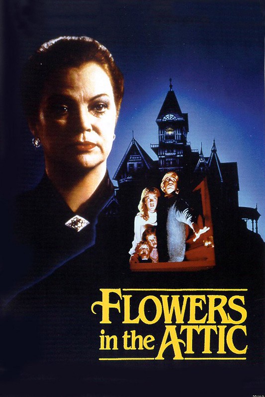 the cover of the flowers in the attic paperback book