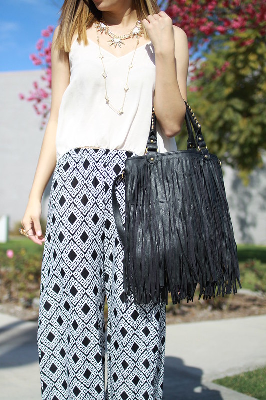 lucky magazine contributor,fashion blogger,lovefashionlivelife,joann doan,style blogger,stylist,what i wore,my style,fashion diaries,outfit,wardrobe,palazzo pants,style challenge,los angeles,la bloggers,lulule jewels,charlotte russe,zerouv sunglasses,fringe,short hair