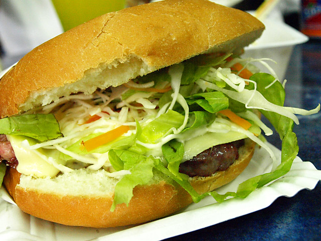 Burger at Salinas Express, Puerto de la Cruz, Tenerife
