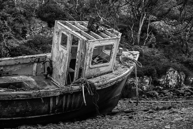 The Abandoned Fishing Ship