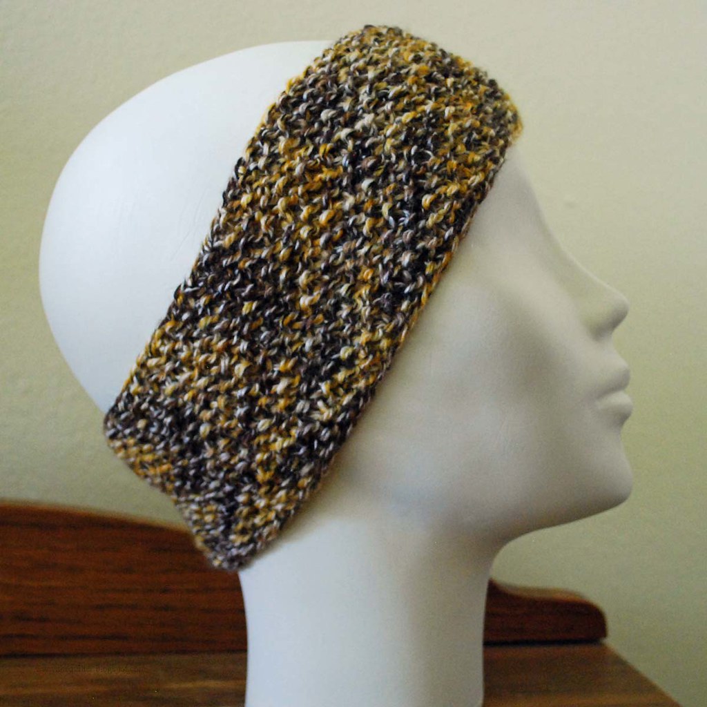 Seed Stitch Headband