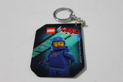 The LEGO Movie Accessory Pack Benny Lenticular Keychain
