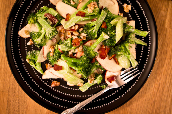 broccoli & apple salad