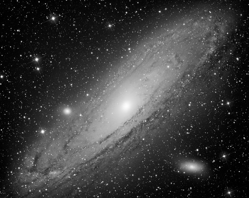 M31 Luminance Channel by Mick Hyde