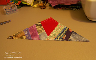 100_8893 - My Finished Triangle - 9-28-2013
