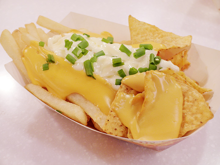 Cheese Nacho Chips & Fries.