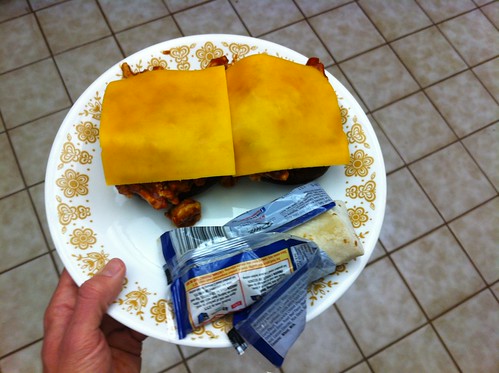 Thursday - Sloppy joes and burritos in a bag