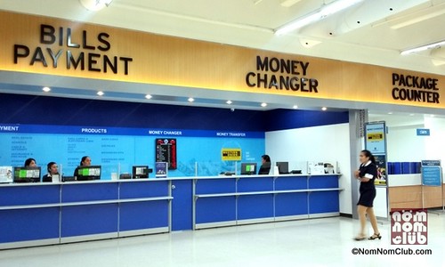 Bills Payment, Mpney Changer, & Package Counter