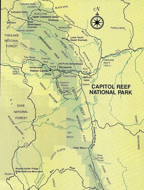 Viernes Día 19 de Julio:  Bryce Canyon - Capitol Reef - Goblin Valley - Moab - 25 días por los parques nacionales del Oeste de USA: un Road Trip de 10500 kms (6)
