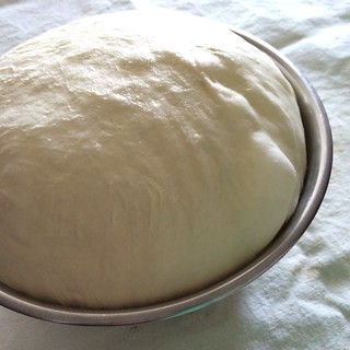 山型食パン一次発酵後
