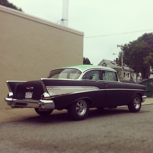 American Beauty: '57 bel air in Beverly as amazing as ever.