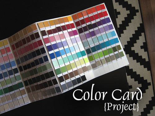 Color Card project