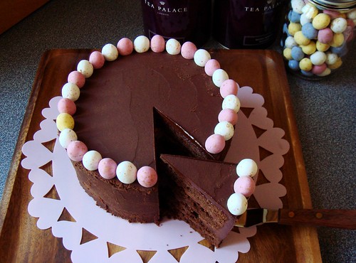 Malted Chocolate Buttermilk Cake