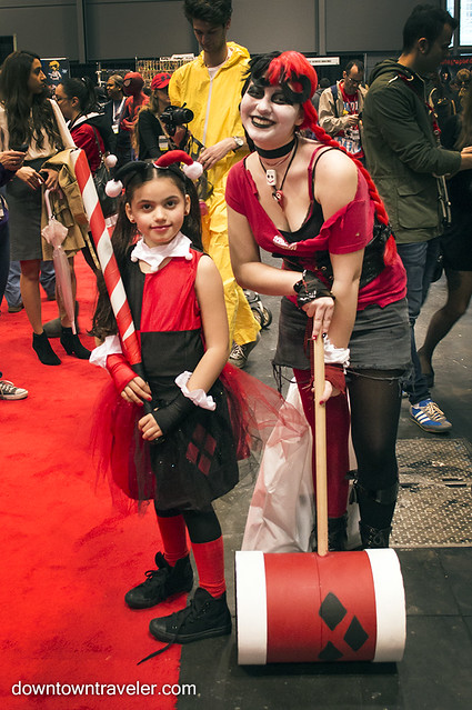 NY Comic Con Girls Costume Harley Quinn