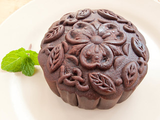 IMG_2465 Chocolate Mooncake ，巧克力月饼