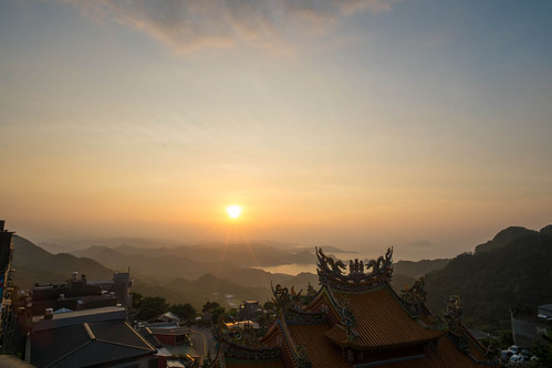 Sunset in Jioufen