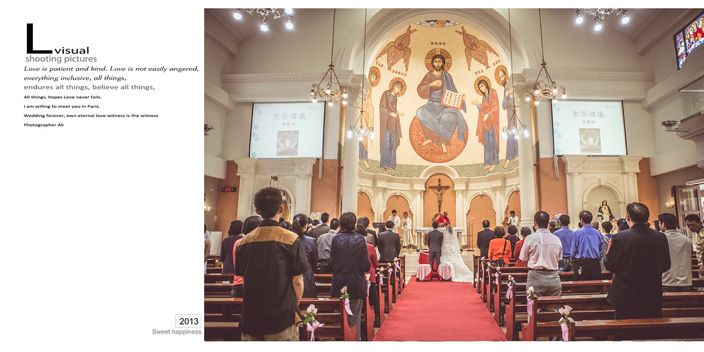 婚禮記錄 嘉文&鈺綺  教堂儀式 結婚宴客 新北市幸福宴