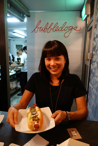 Sandia Chang, Chef James Knappet's wife & Bubbledogs GM at Savour 2014