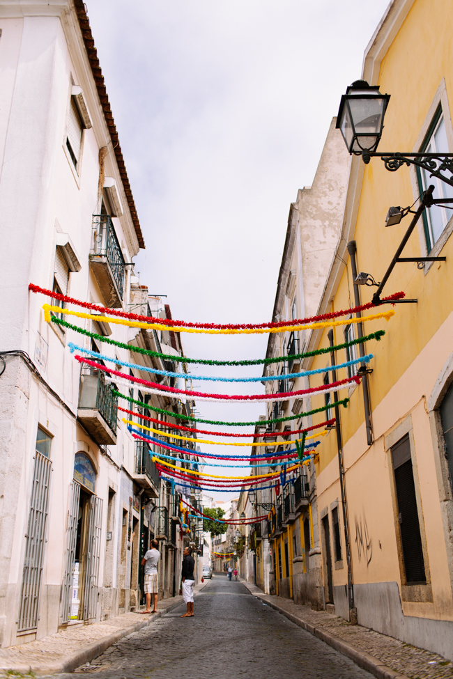 Lisbon bright colours