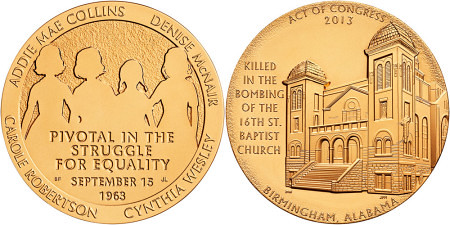 Church bombing Congressional gold medal