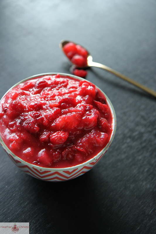 Cranberry and Pear Sauce