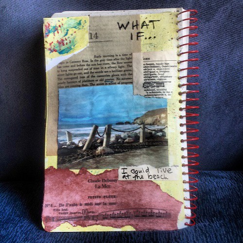 What if prompt #artjournal by quilter4010