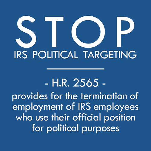 H.R. 2565 - Stop IRS Political Targeting