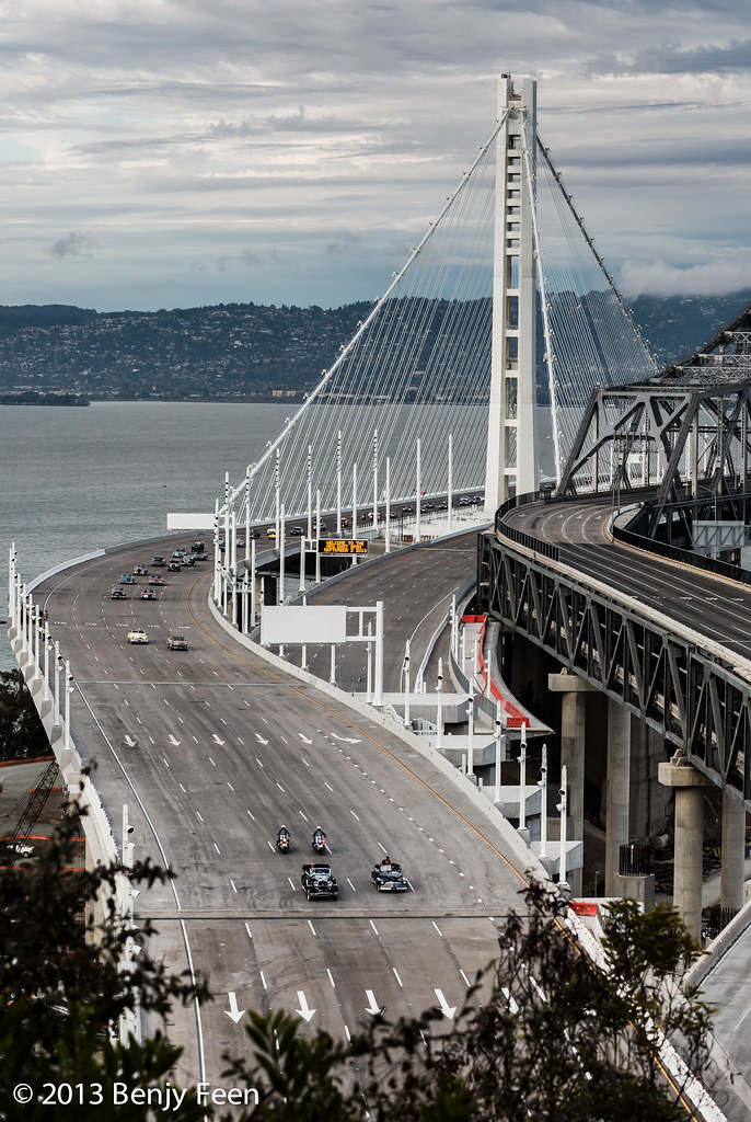 The SF Bay Bridge reopens