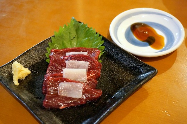 Eating whale meat in Tsukiji Market, Tokyo - rebecca saw blog-010