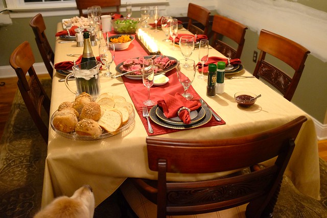 Thanksgiving Dinner Table, 2013-11-28